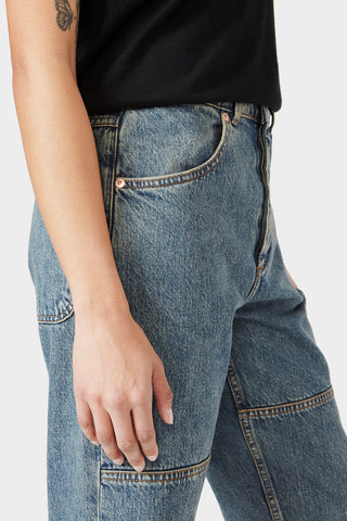Ash Double-Knee Jeans
