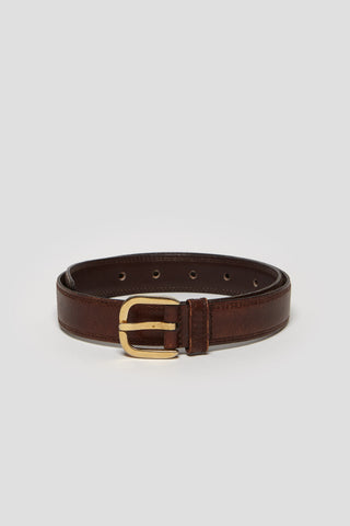 Brown Leather Belt - Pre-Loved